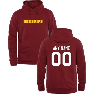 Men's Washington Redskins Design Your Own Pullover Hoodie