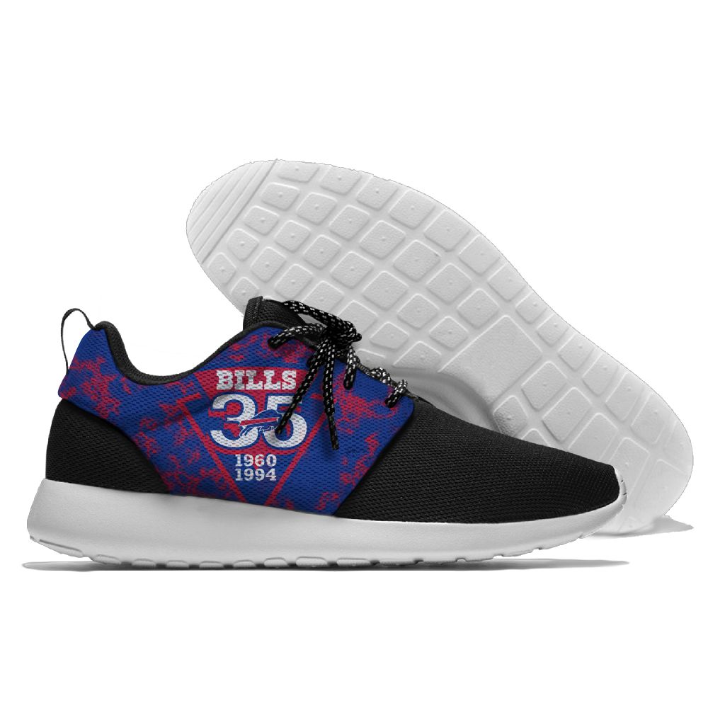 Men and women NFL Buffalo Bills Roshe style Lightweight Running shoes 4