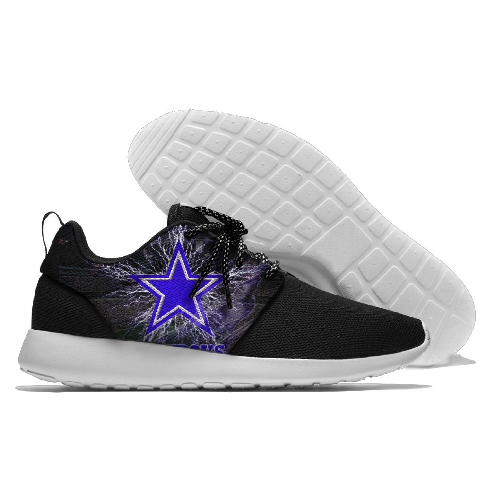 Men and women NFL Dallas Cowboys Roshe style Lightweight Running shoes (5)