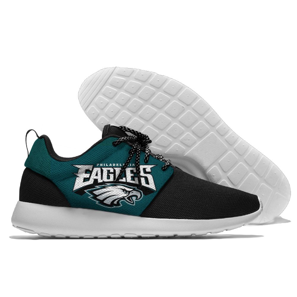 Men and women NFL Philadelphia Eagles Roshe style Lightweight Running shoes (4)