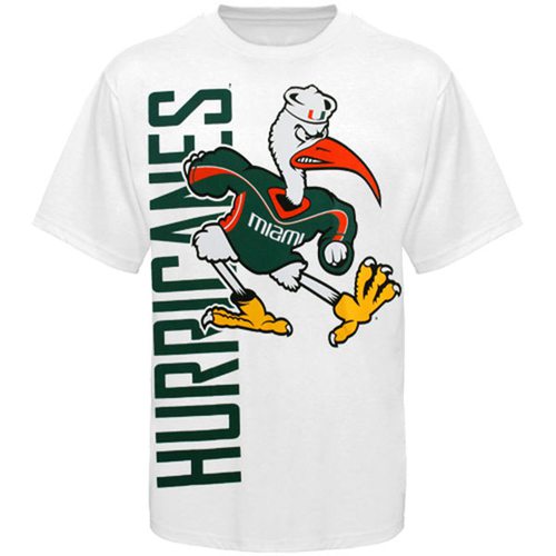 Miami Hurricanes Go Large T-Shirt White