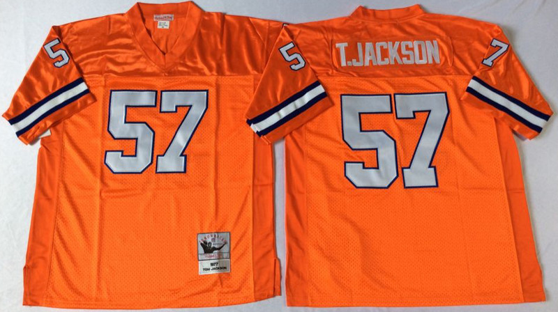 Mitchell And Ness Broncos #57 orange Throwback Stitched NFL Jersey Mitchell And Ness Broncos #57 orange Throwback Stitched NFL Jersey