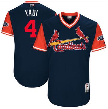 Mitchell And Ness Cardinals #4 Throwback Stitched MLB Jersey