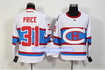 Montreal Canadiens #31 Price White New CH Stitched NHL Jersey
