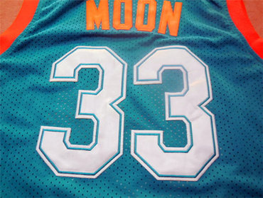Movie Edition Jersey #33 MOON green mesh jerseys Movie Edition Jersey #33 MOON green mesh jerseys