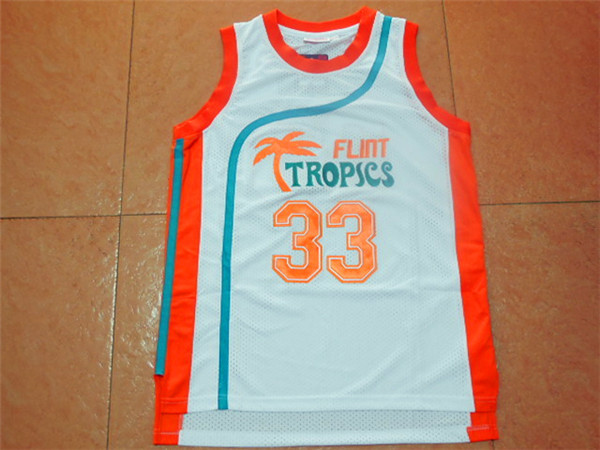 Movie Edition Jersey #33 MOON white mesh jerseys Movie Edition Jersey #33 MOON white mesh jerseys