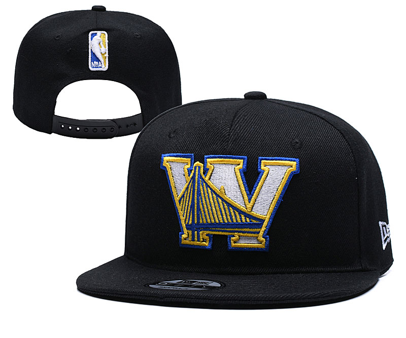 NBA Golden State Warriors Fresh Logo Blue Ajustable Hat 