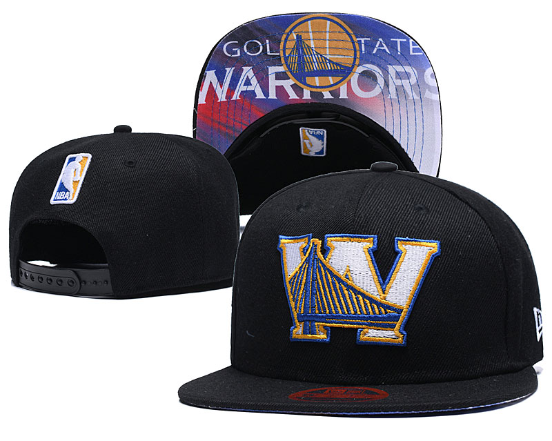 NBA Golden State Warriors Team Logo Blue Adjustable Hat (3)