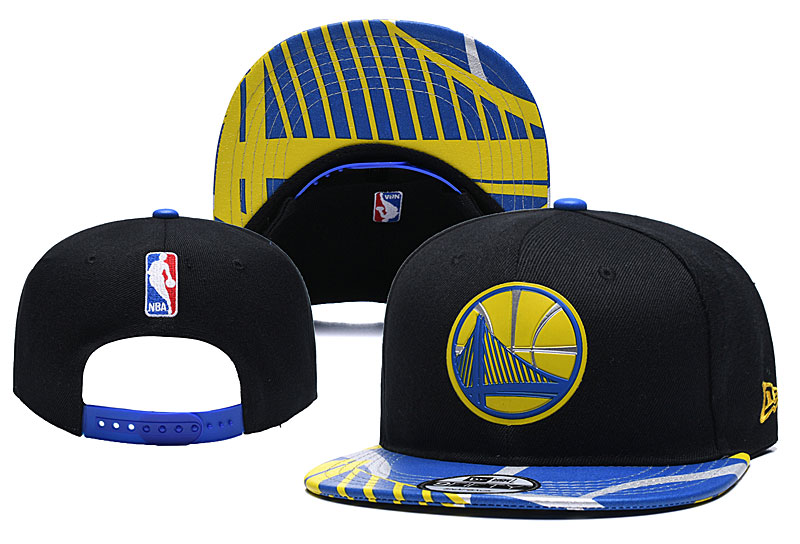 NBA Golden State Warriors Team Logo Blue Adjustable Hat 0
