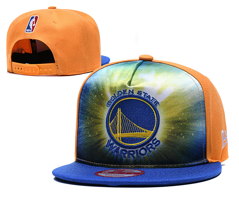 NBA Golden State Warriors Team Logo Blue Adjustable Hat