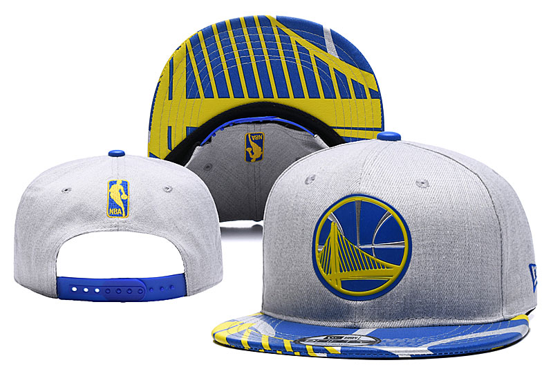 NBA Golden State Warriors Team Logo Blue Adjustable Hat