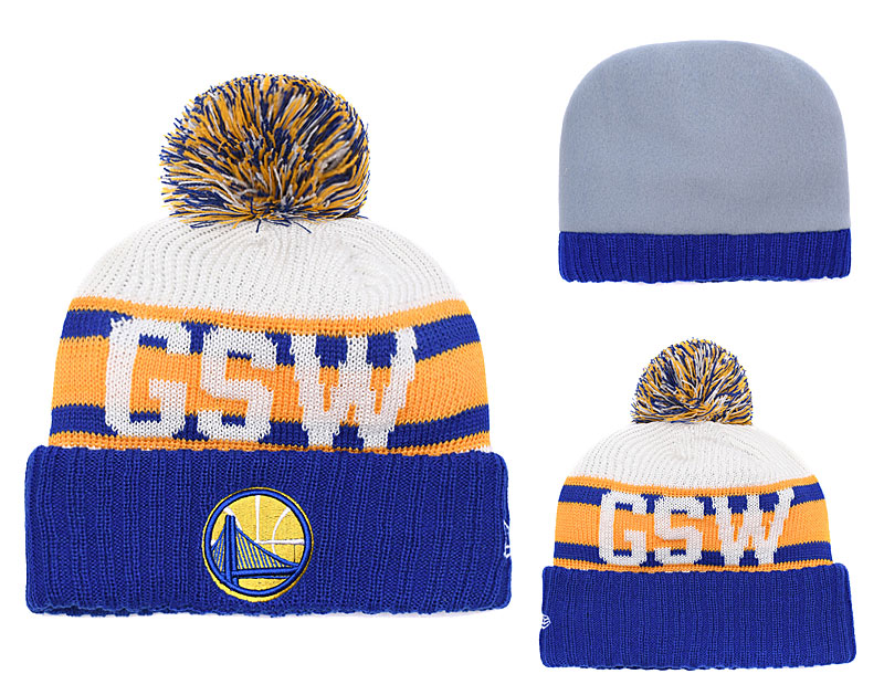 NBA Golden State Warriors Team Logo Knit Hat 0