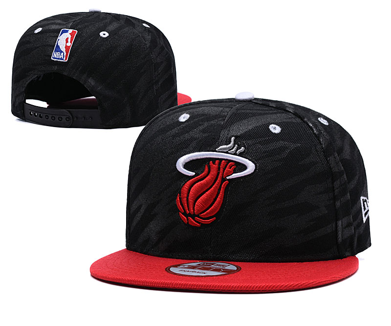 NBA Miami Heat Team Logo Black Mitchell & Ness Adjustable Hat NBA Miami Heat Team Logo Black Mitchell & Ness Adjustable Hat