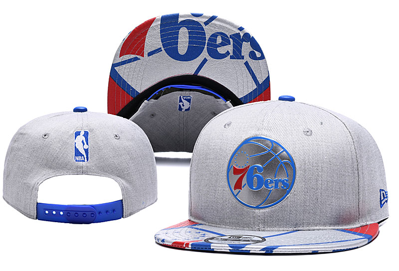 NBA Philadelphia 76ers Stitched Snapback Adjustable Hat