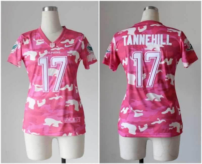 NEW women nfl jerseys Miami Dolphins 17 Ryan Tannehill pink(fashion camo) NEW women nfl jerseys Miami Dolphins 17 Ryan Tannehill pink(fashion camo)