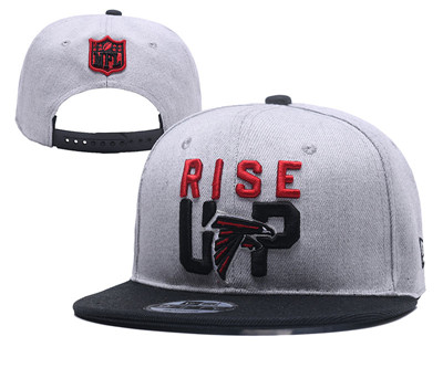 NFL Atlanta Falcons Rise Up Gray Adjustable Hat