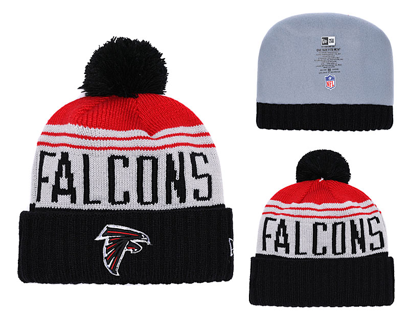 NFL Atlanta Falcons Team Logo 2017 Sideline Knit Hat
