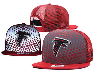NFL Atlanta Falcons Team Logo Red Reflective Snapback Adjustable Hat NFL Atlanta Falcons Team Logo Red Reflective Snapback Adjustable Hat