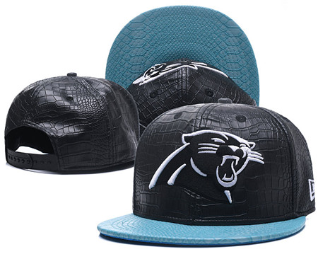 NFL Carolina Panthers Team Logo Black Adjustable Hat NFL Carolina Panthers Team Logo Black Adjustable Hat