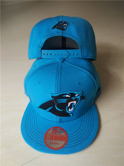 NFL Carolina Panthers Team Logo Blue Adjustable Hat