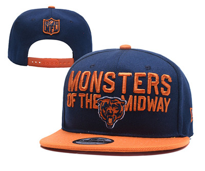NFL Chicago Bears Monster Of The Midway Navy Adjustable Hat