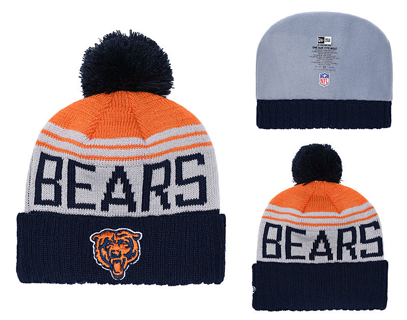 NFL Chicago Bears Team Logo 2017 Sideline Knit Hat NFL Chicago Bears Team Logo 2017 Sideline Knit Hat
