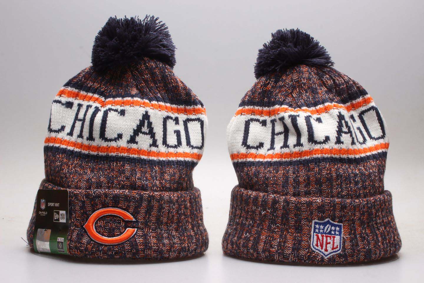 NFL Chicago Bears Team Logo Knit Hat