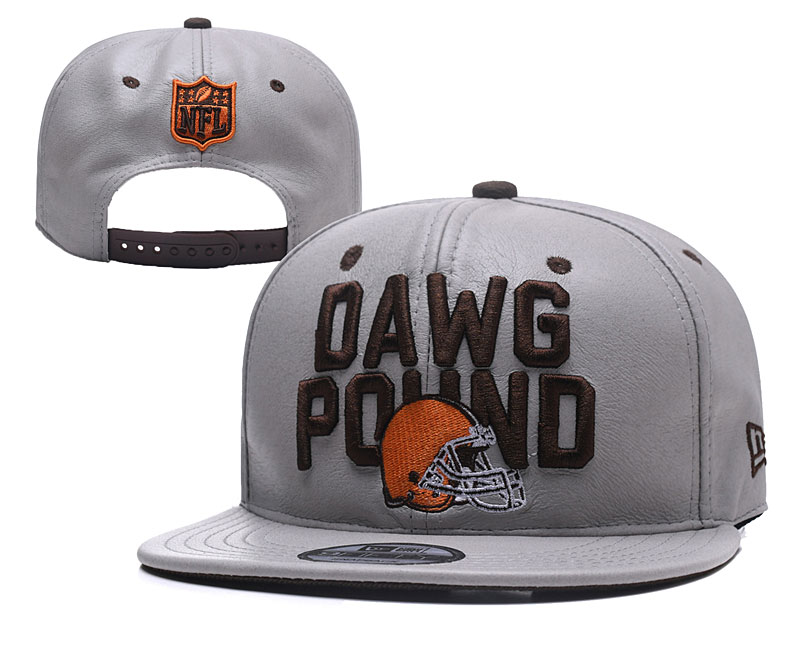 NFL Cleveland Browns Dawg Pound Gray Adjustable Hat YD