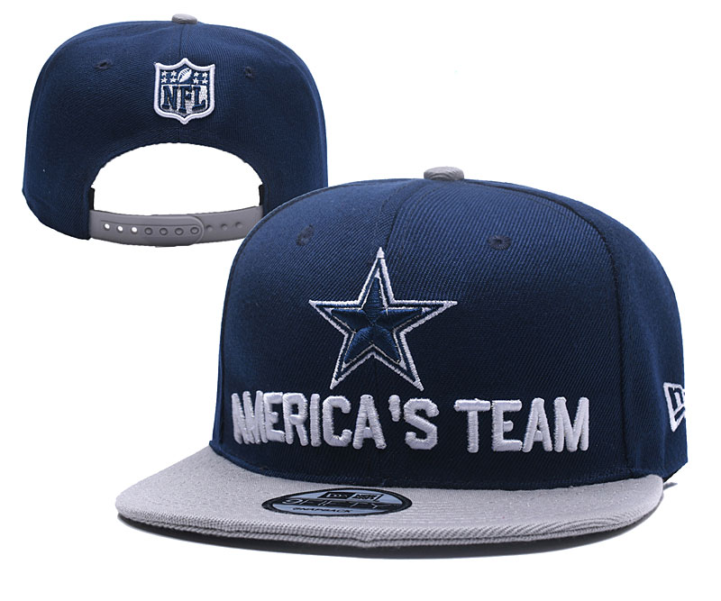 NFL Dallas Cowboys America's Team Navy Adjustable Hat