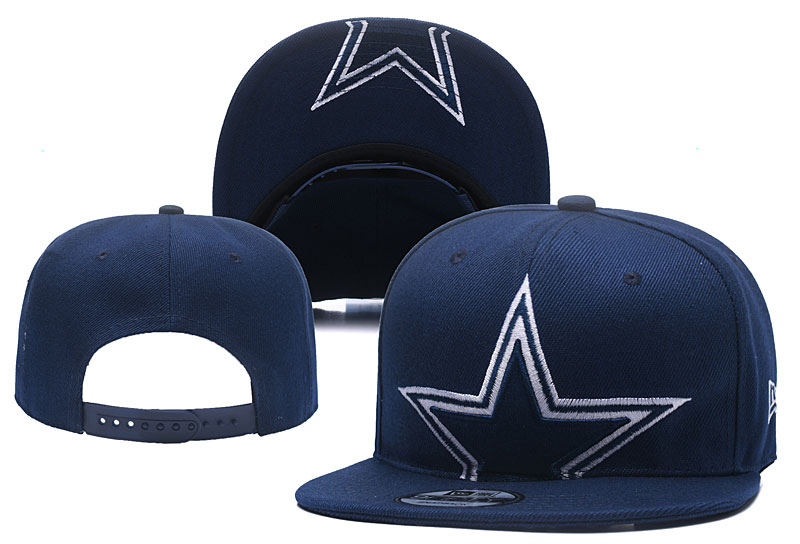 NFL Dallas Cowboys Fresh Logo Navy Adjustable Hat YD