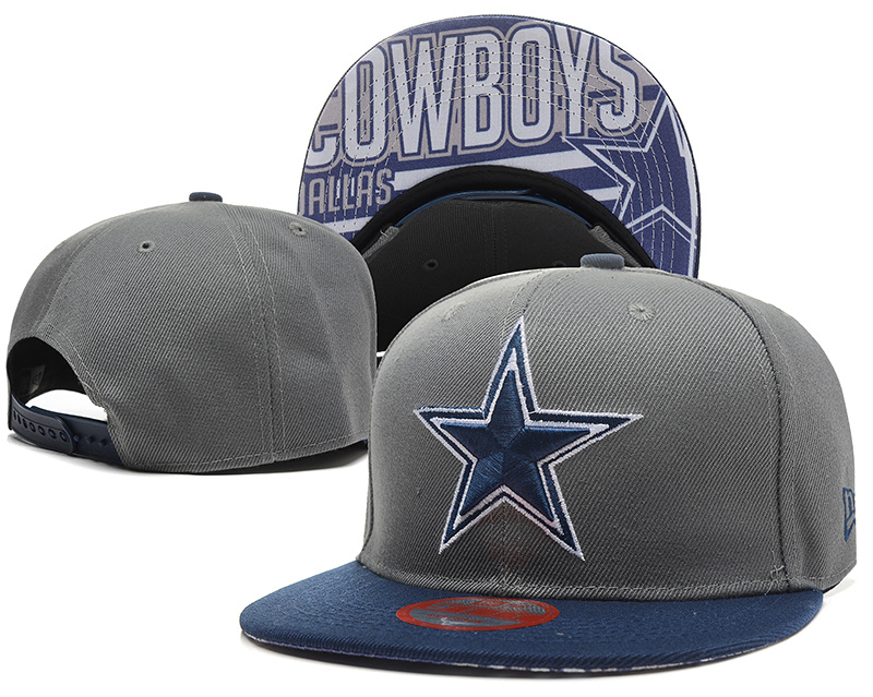 NFL Dallas Cowboys Team Logo Black Adjustable Hat  0