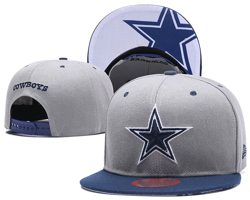 NFL Dallas Cowboys Team Logo Black Adjustable Hat 0