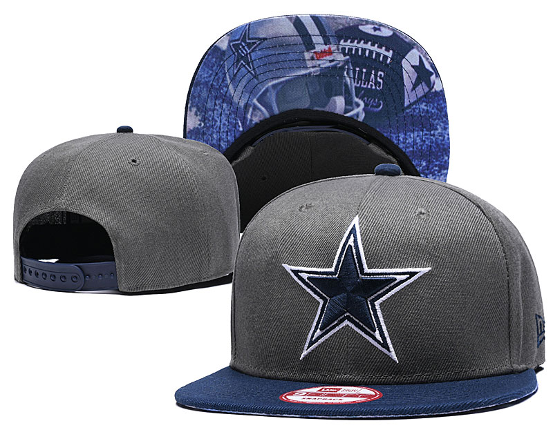 NFL Dallas Cowboys Team Logo Black Adjustable Hat 1 (3)