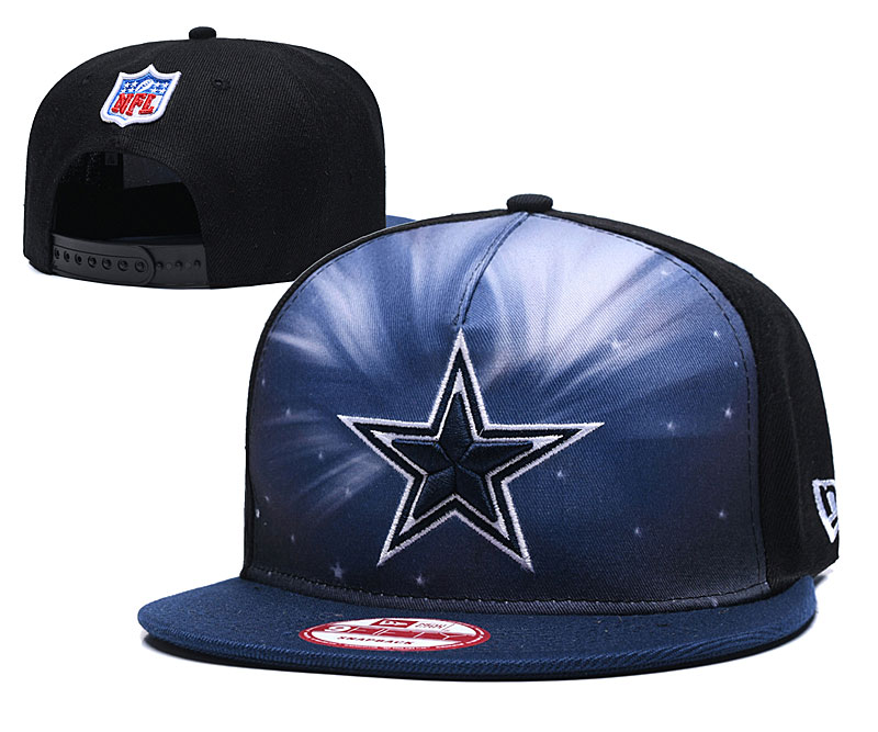 NFL Dallas Cowboys Team Logo Black Adjustable Hat 1 (4)