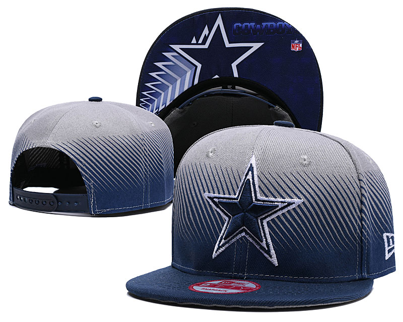 NFL Dallas Cowboys Team Logo Black Adjustable Hat