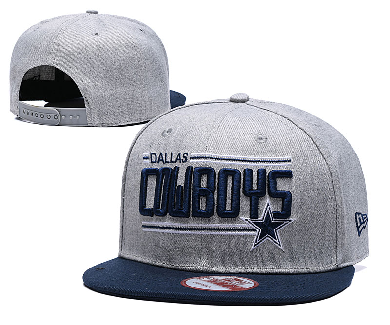 NFL Dallas Cowboys Team Logo Black Adjustable Hat
