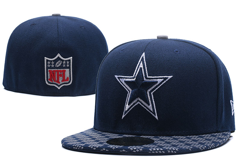 NFL Dallas Cowboys Team Logo Black Adjustable Hat