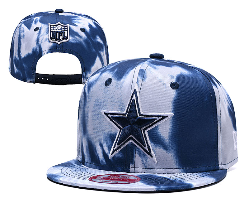 NFL Dallas Cowboys Team Logo Black Adjustable Hat