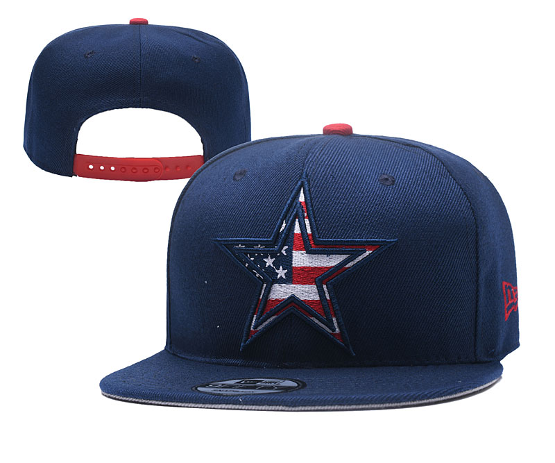 NFL Dallas Cowboys USA Flag Navy Adjustable Hat YD