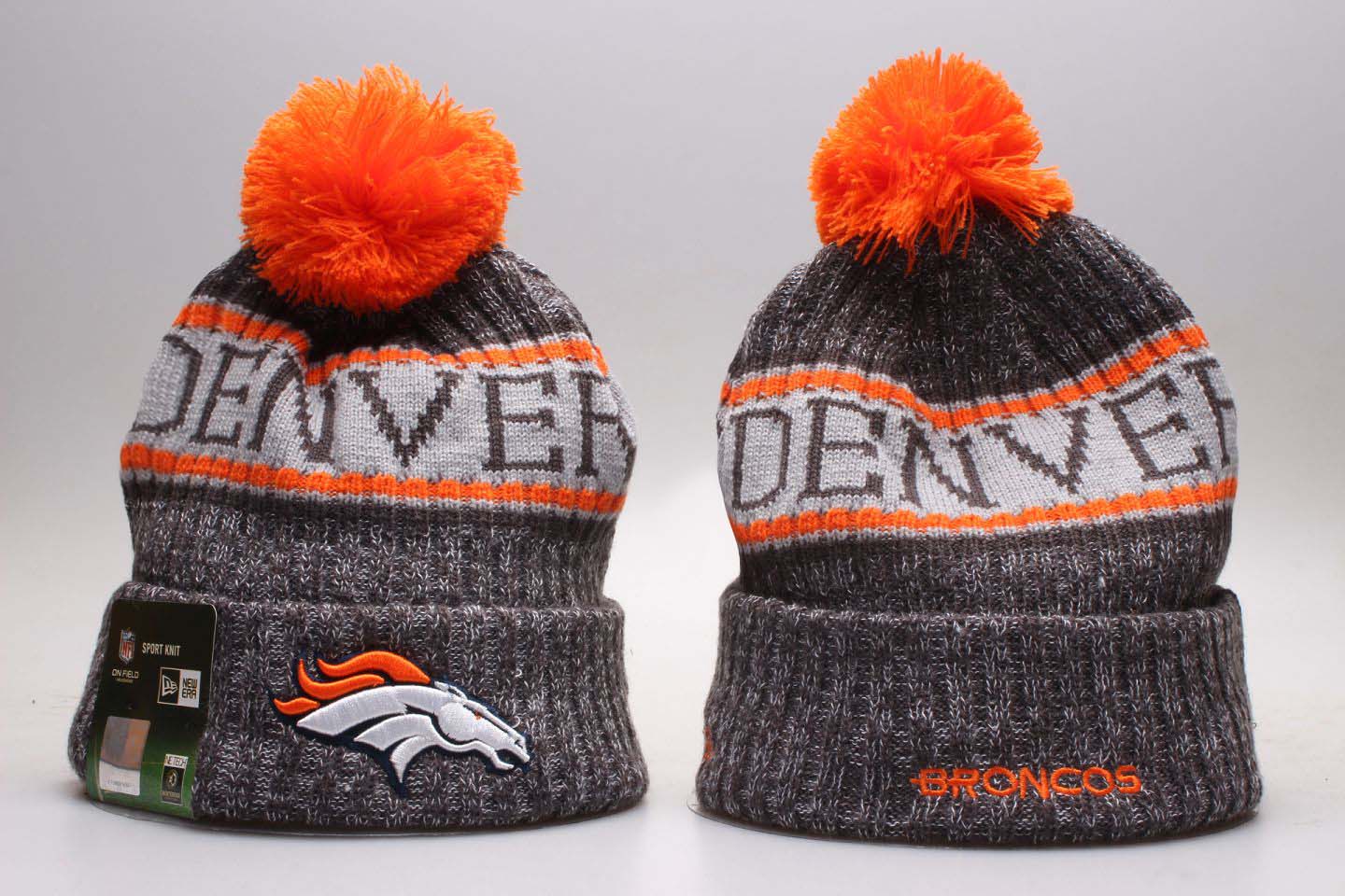 NFL Denver Broncos Fresh Logo Knit Hat