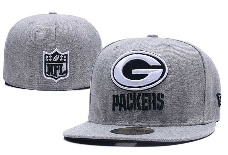NFL Green Bay Packers Team Logo Green Fitted Hat  