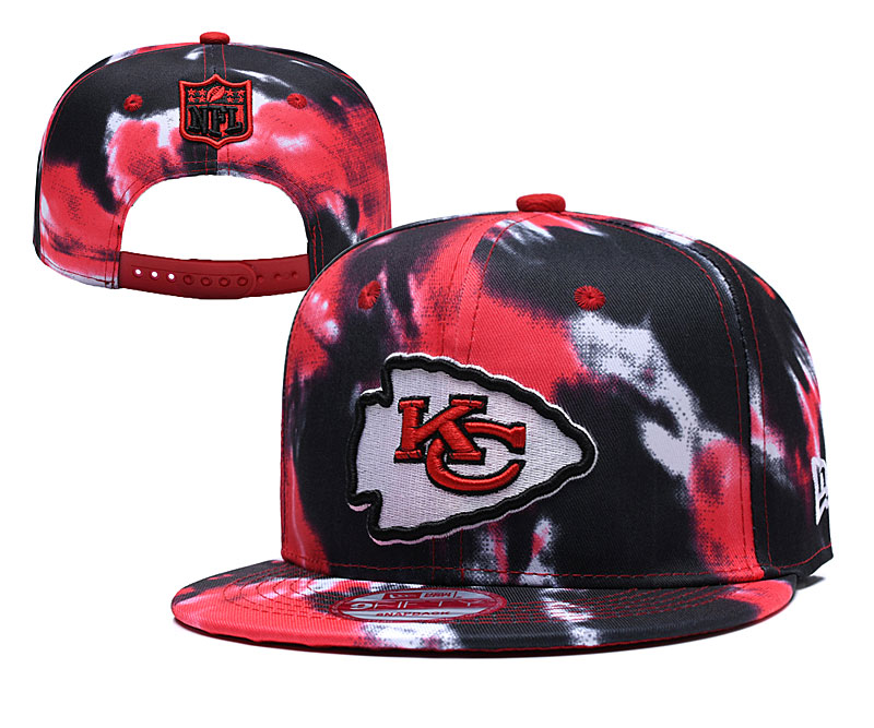 NFL Kansas Chiefs Team Logo Red Adjustable Hat