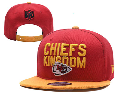 NFL Kansas City Chiefs Kingdom Red Adjustable Hat