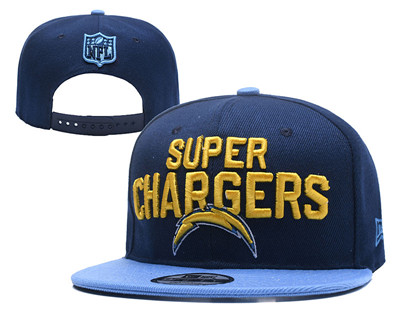 NFL Los Angeles Chargers Super Chargers Navy Adjustable Hat