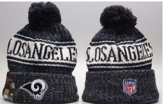 NFL Los Angeles Rams Team Logo 2017 Sideline Knit Hat 