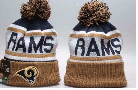 NFL Los Angeles Rams Team Logo 2017 Sideline Knit Hat