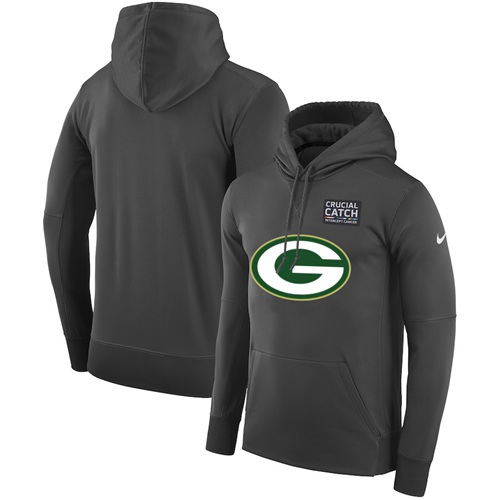 NFL Men's Green Bay Packers Nike Anthracite Crucial Catch