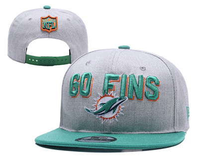 NFL Miami Dolphins Go Fins Gray Adjustable Hat NFL Miami Dolphins Go Fins Gray Adjustable Hat