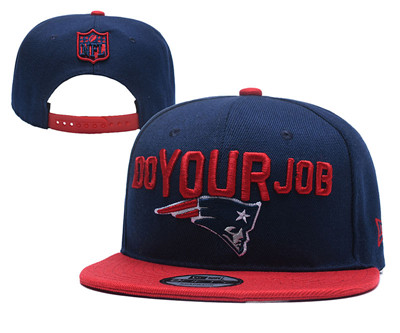 NFL New England Patriots Do Your Job Navy Adjustable Hat