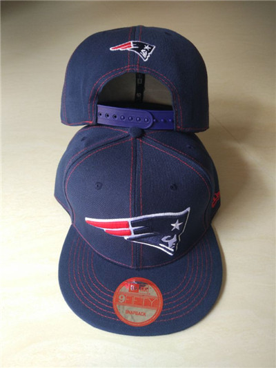 NFL New England Patriots Team Logo Navy Adjustable Hat
